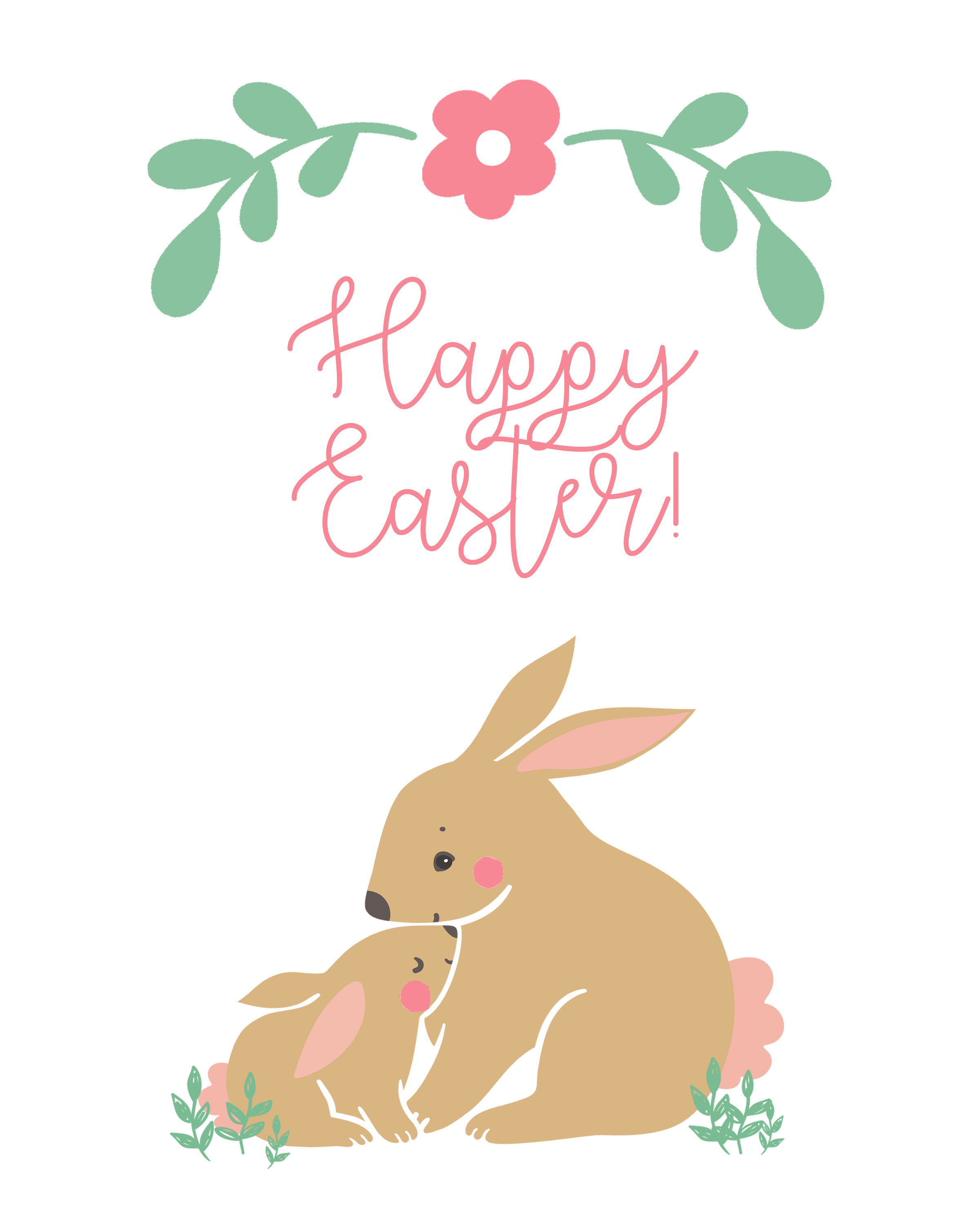 Easter and Spring Printables and Card