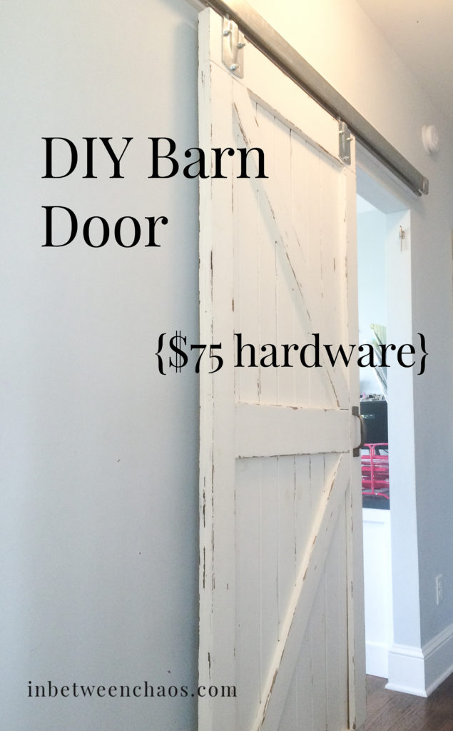 DIY Barn Doors with Budget Friendly Hardware